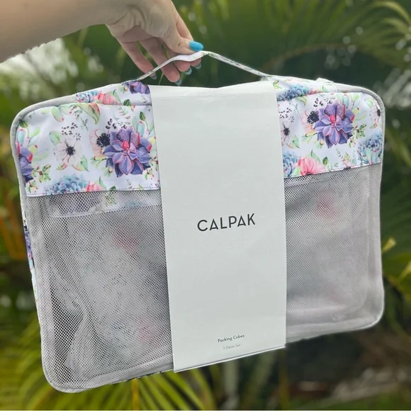 NWT Calpak Floral Packing Cubes - Picture 7 of 16